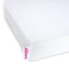 Babybay trikåöverdrag Deluxe lämplig för modell Original Boxspring, vit 100570 stretchöverdrag