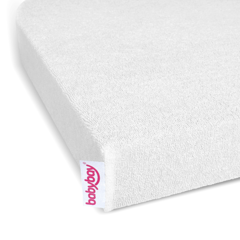 babybay terry cover with membrane suitable for model Original, white 100565