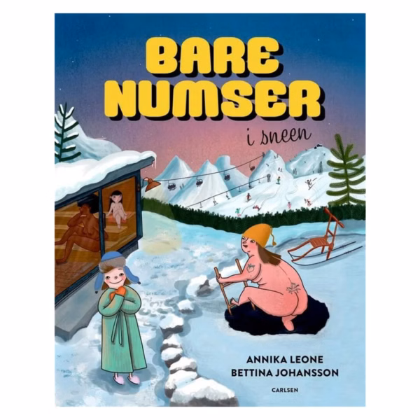 bare numser i sneen