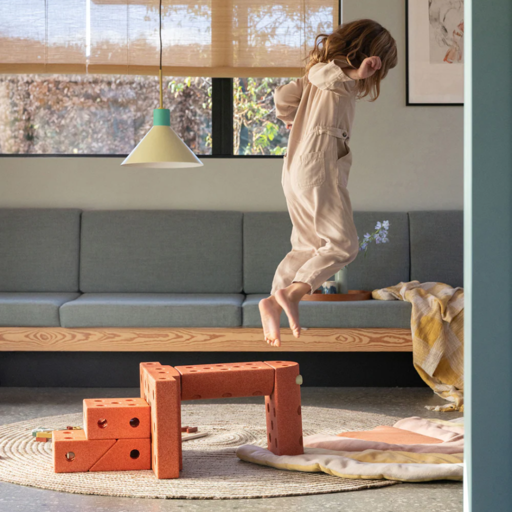 MODU dreamer set Bränd orange Dammig grön