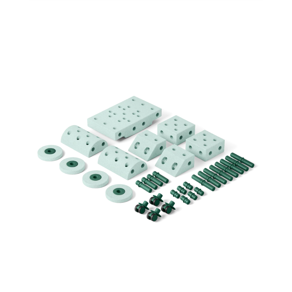 MODU dreamer set Ocean Mint Forest Green