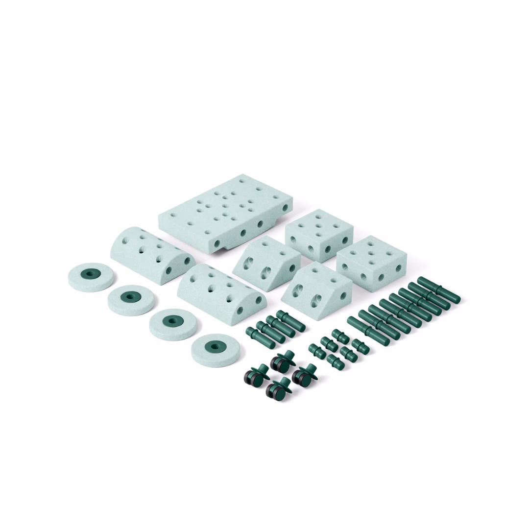 MODU dreamer sæt Ocean Mint Forest Green