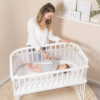 Sidostycke för Babybay Original vit 100202 stänger