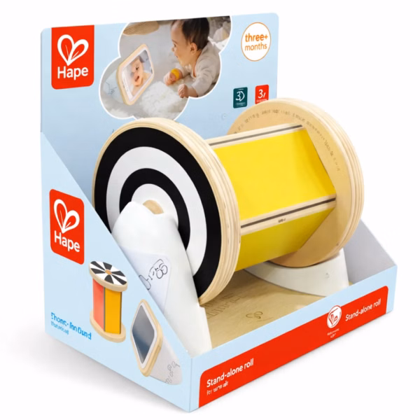 Hape snurrande trumma med spegel 87-0139 rullande spegel