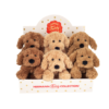 Teddy Hermann - Liggande hund 20 cm - 6 st assorterade TH919858