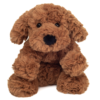 Teddy Hermann - Liggande hund 20 cm - 6 st assorterade TH919858 brun