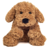 Teddy Hermann - Liggande hund 20 cm - 6 st assorterade TH919858 latte