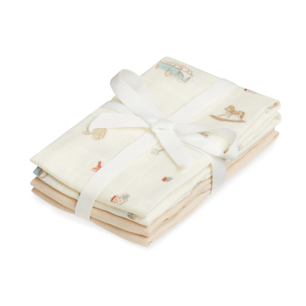 Cam Cam Copenhagen Tvättlappar Vintage Leksaker