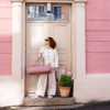 Voksi carry me blush pink 11036251