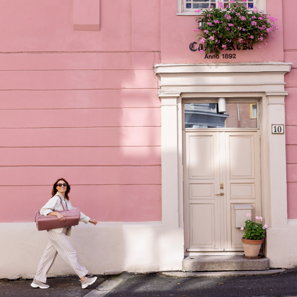 Voksi carry me blush pink 11036251