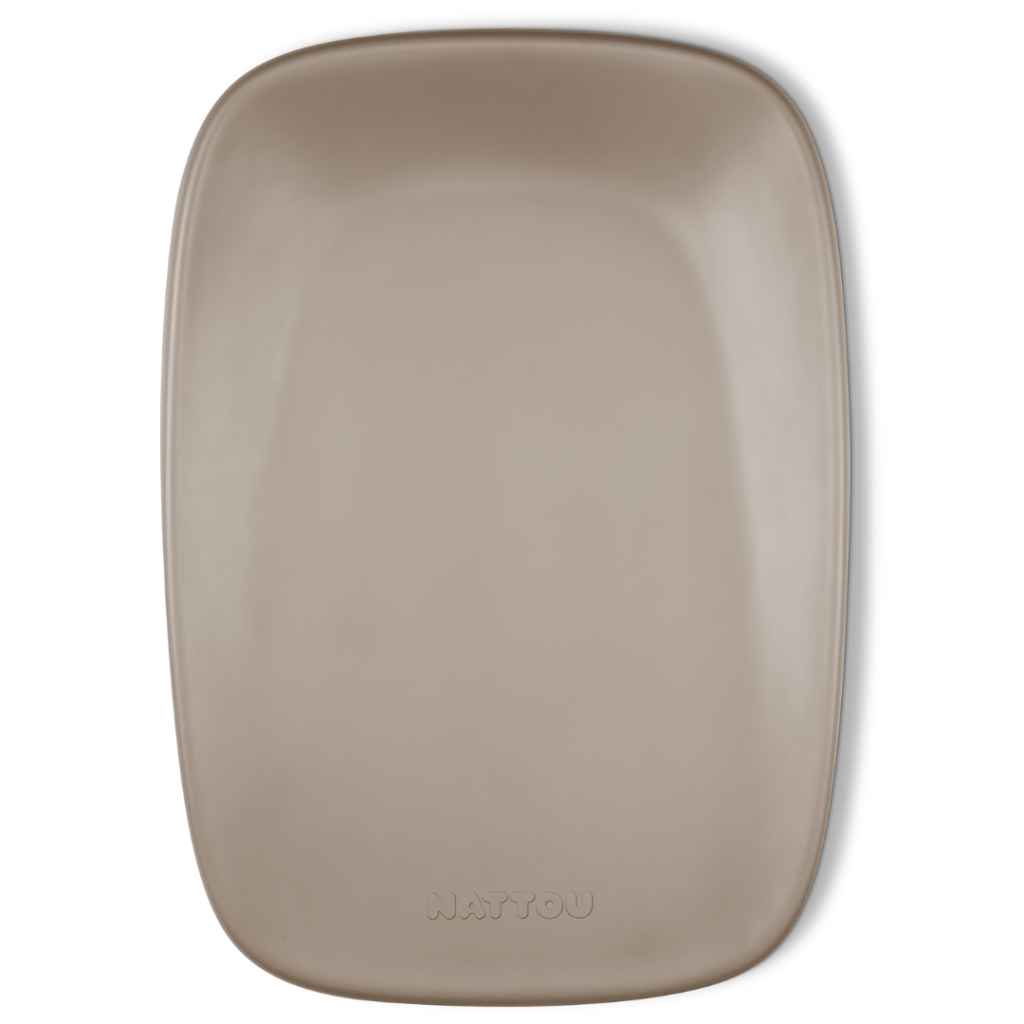Nattou Softy skötbädd taupe