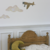 Wallsticker moln 5-pack - Multi