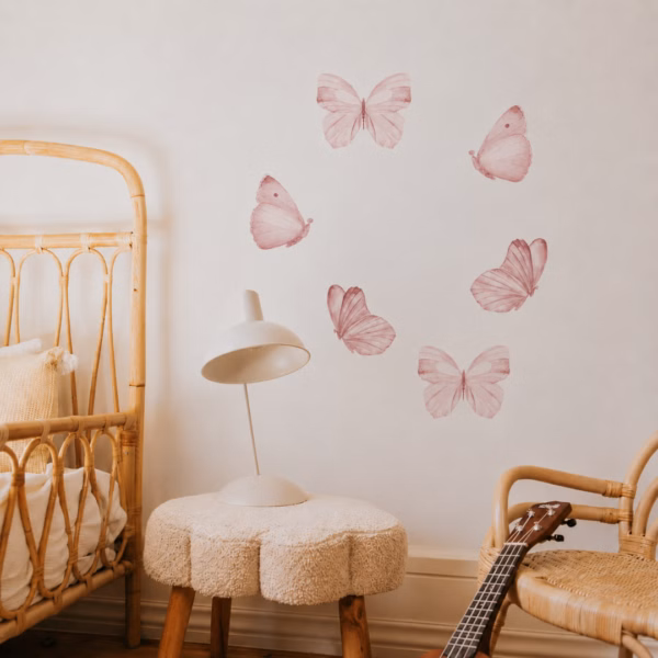 det är min wallsticker fjärilar