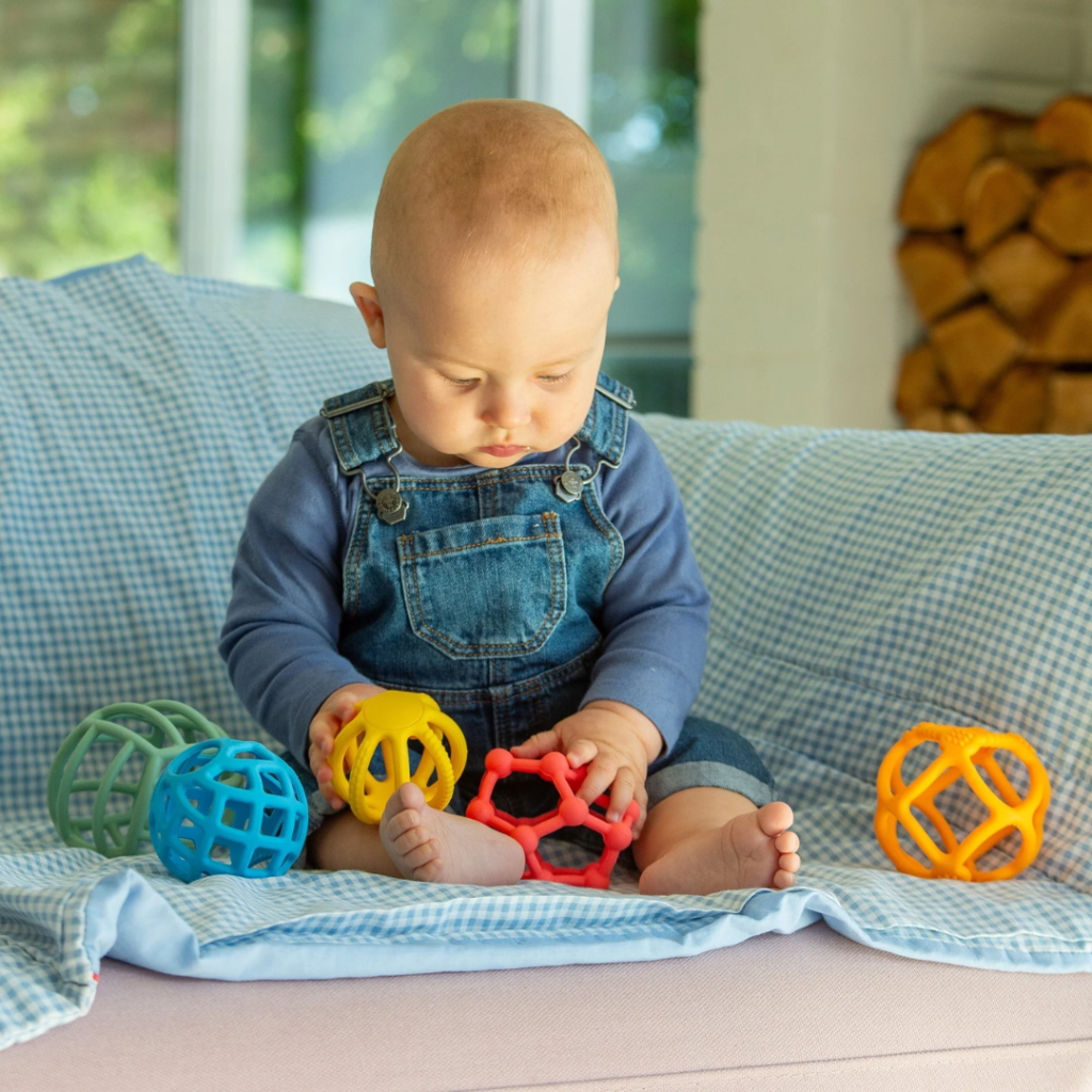 Tickit SiliSoft Flexi Balls Rainbow
