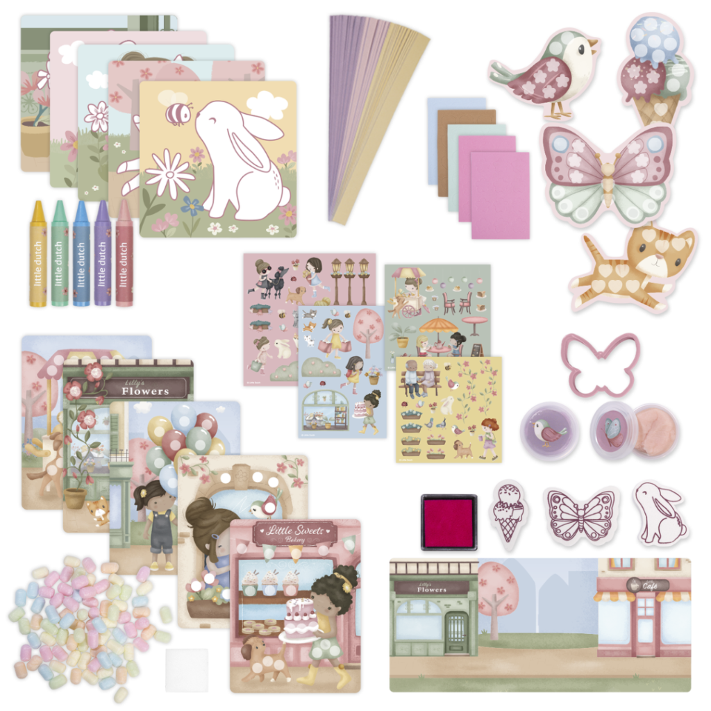 Little Dutch - Kreativ låda XL rosa BT126862