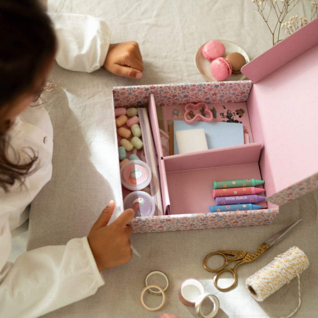 Little Dutch - Kreativ låda XL rosa BT126862