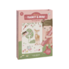 Little Dutch - Magnet- och rituppsättning - Rosa Fairy Garden BT126894