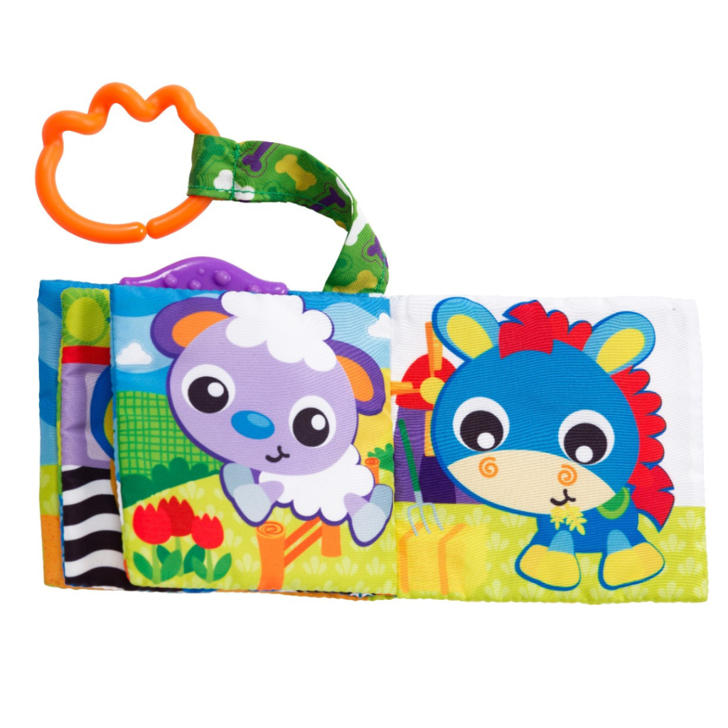 Playgro Farm bitbok med hängare - 10186967