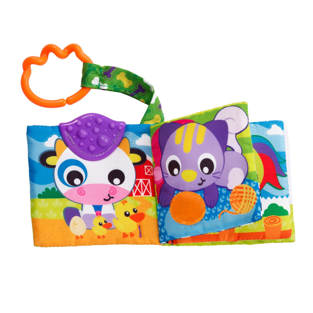 Playgro Bondegård bidebog med ophæng - 10186967