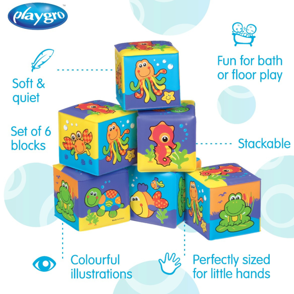 Playgro My First Soft Blocks, 10181170