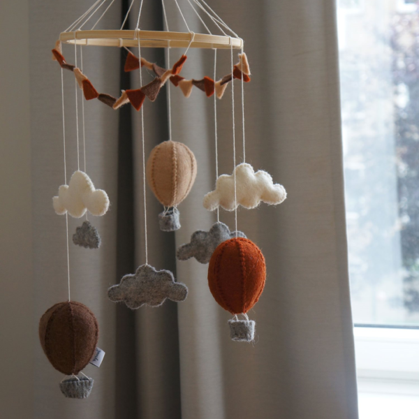 Uro, Luftballon Vimpler, Beige Brun