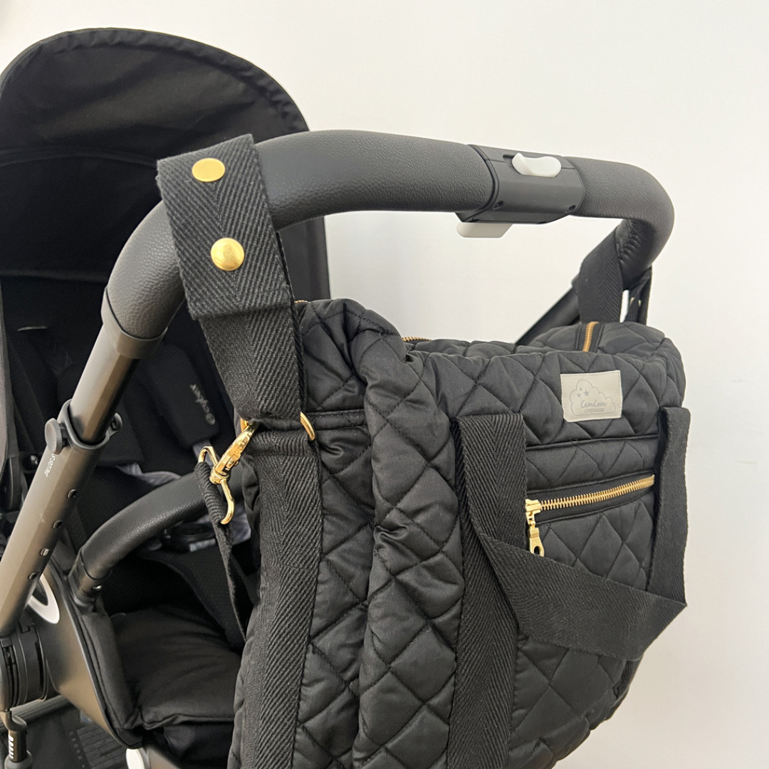 cam cam pusletaske til barnevogn black (2)