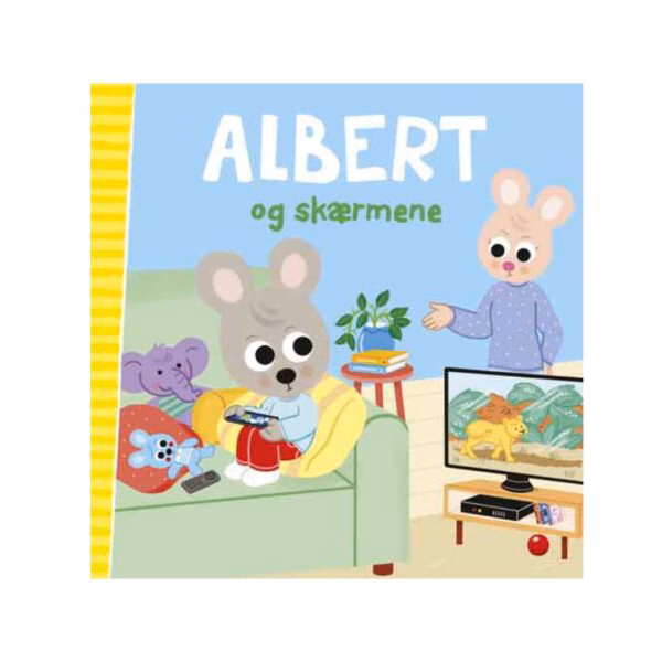 Barnbok om skärmtid - Albert och skärmarna