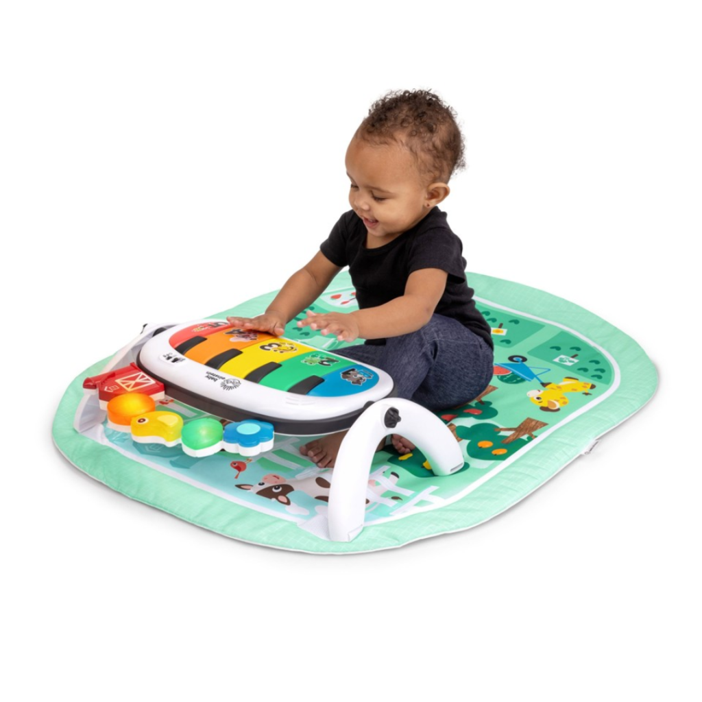Baby Einstein 4-in-1 Musical Meadow aktivitetsfilt med musik