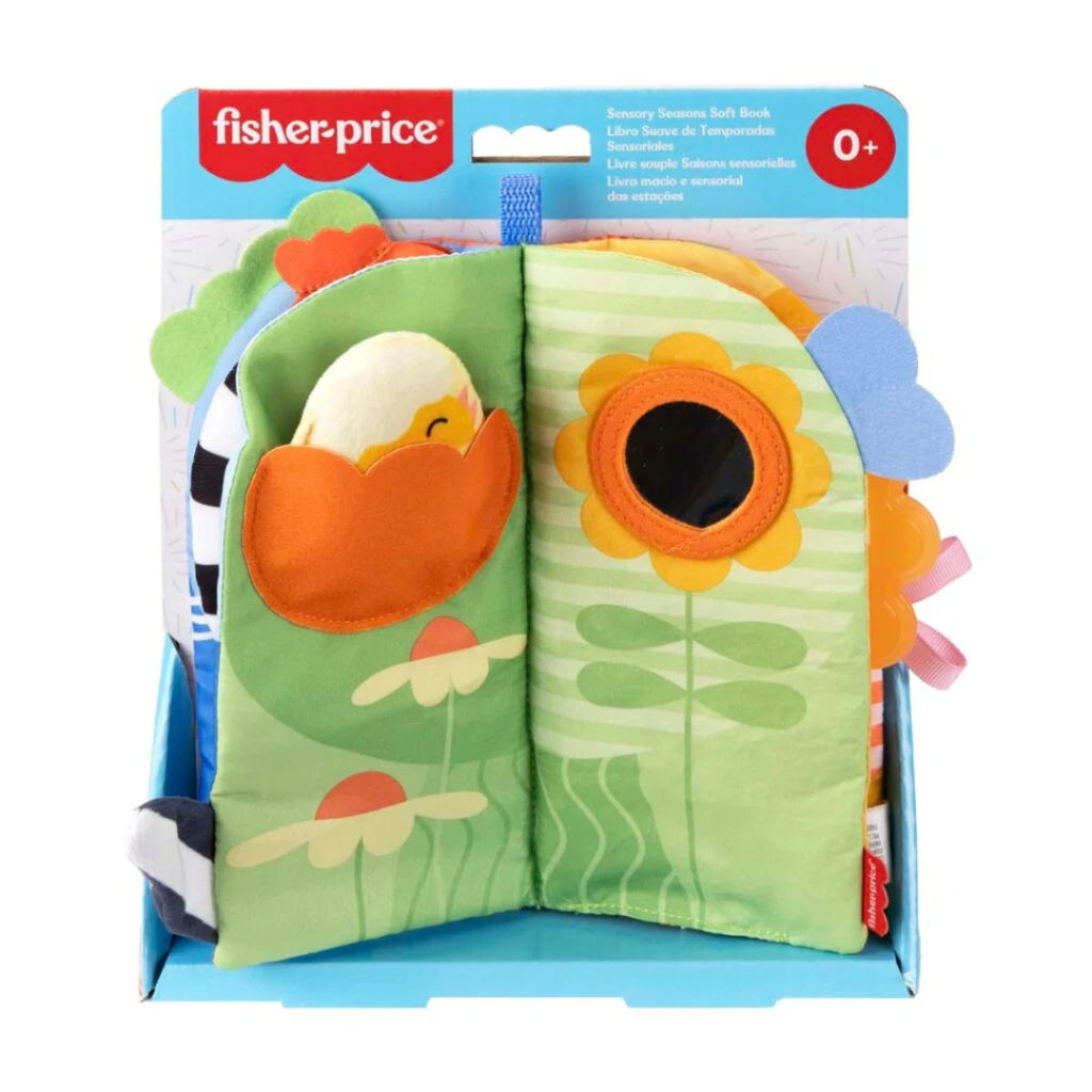 Fisher Price sensorisk säsongsbok - mjuk aktivitetsbok