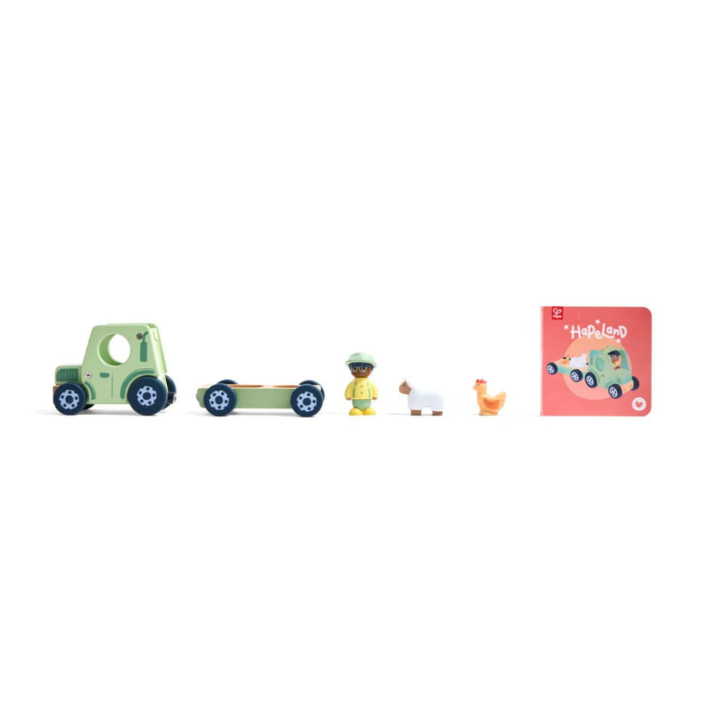 Hape - Mullrande traktor med ljud