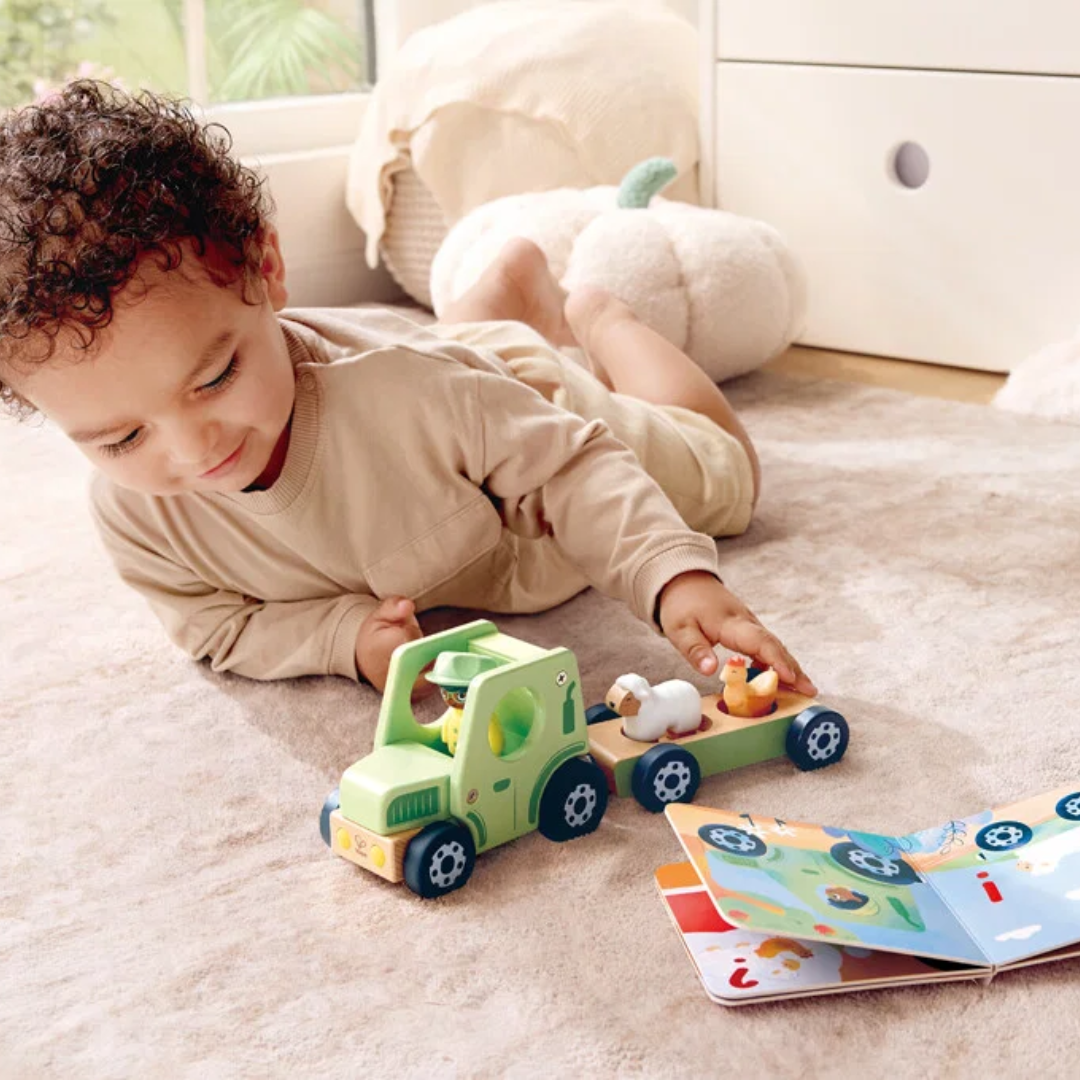 Hape - Rumlende traktor med lyd