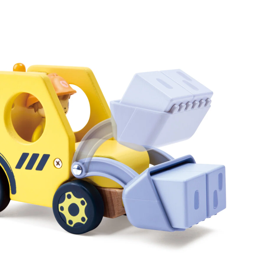 Hape surrande bulldozer med ljud