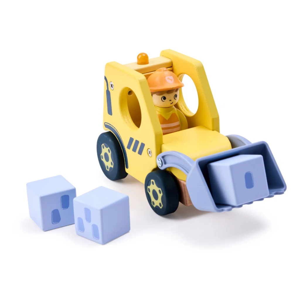 Hape surrande bulldozer med ljud