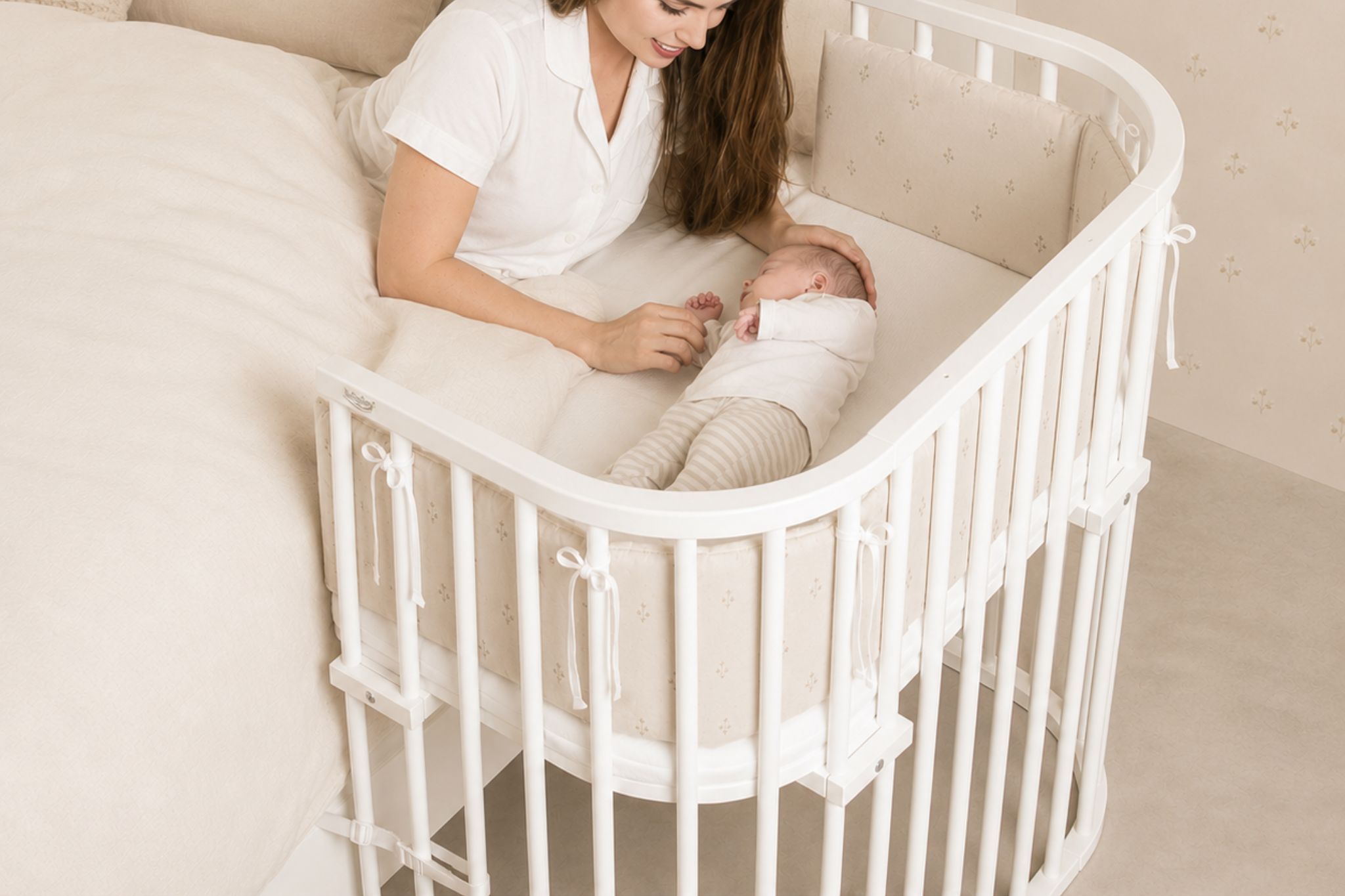 Blogginlägg om Babybay-sidosäng vid sängen