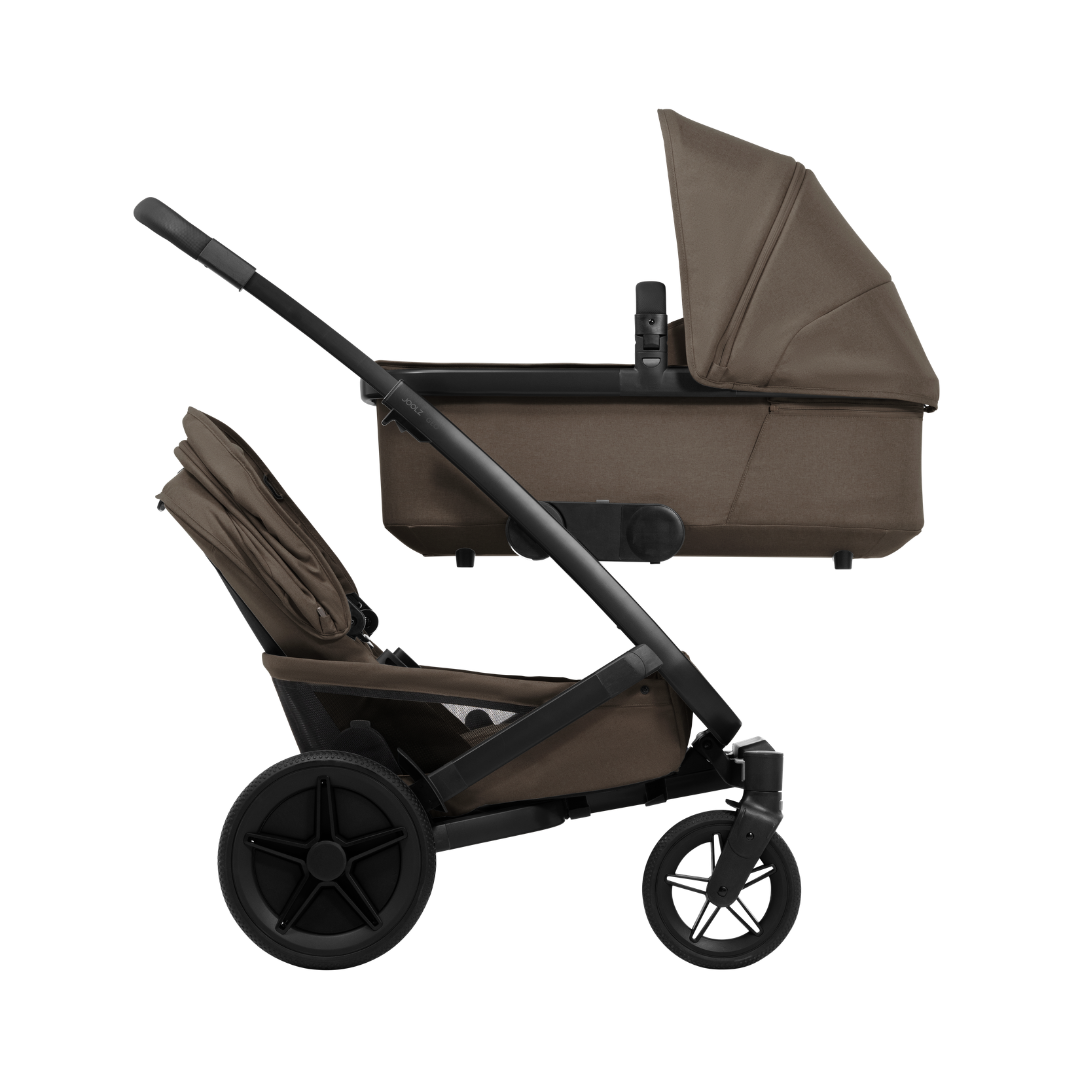 Joolz Geo5 double søskendeklapvogn hazel brown