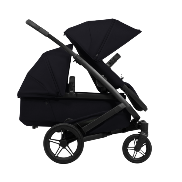Joolz Geo5 double søskendeklapvogn space black