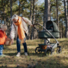 Joolz Geo5 salviagrön för en picknick