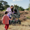 Joolz Geo5 salvia grön med liten familj