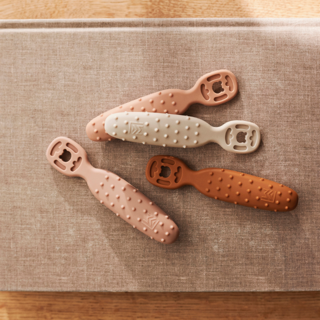Liewood Caelia lärskedar för spädbarn, 4-pack