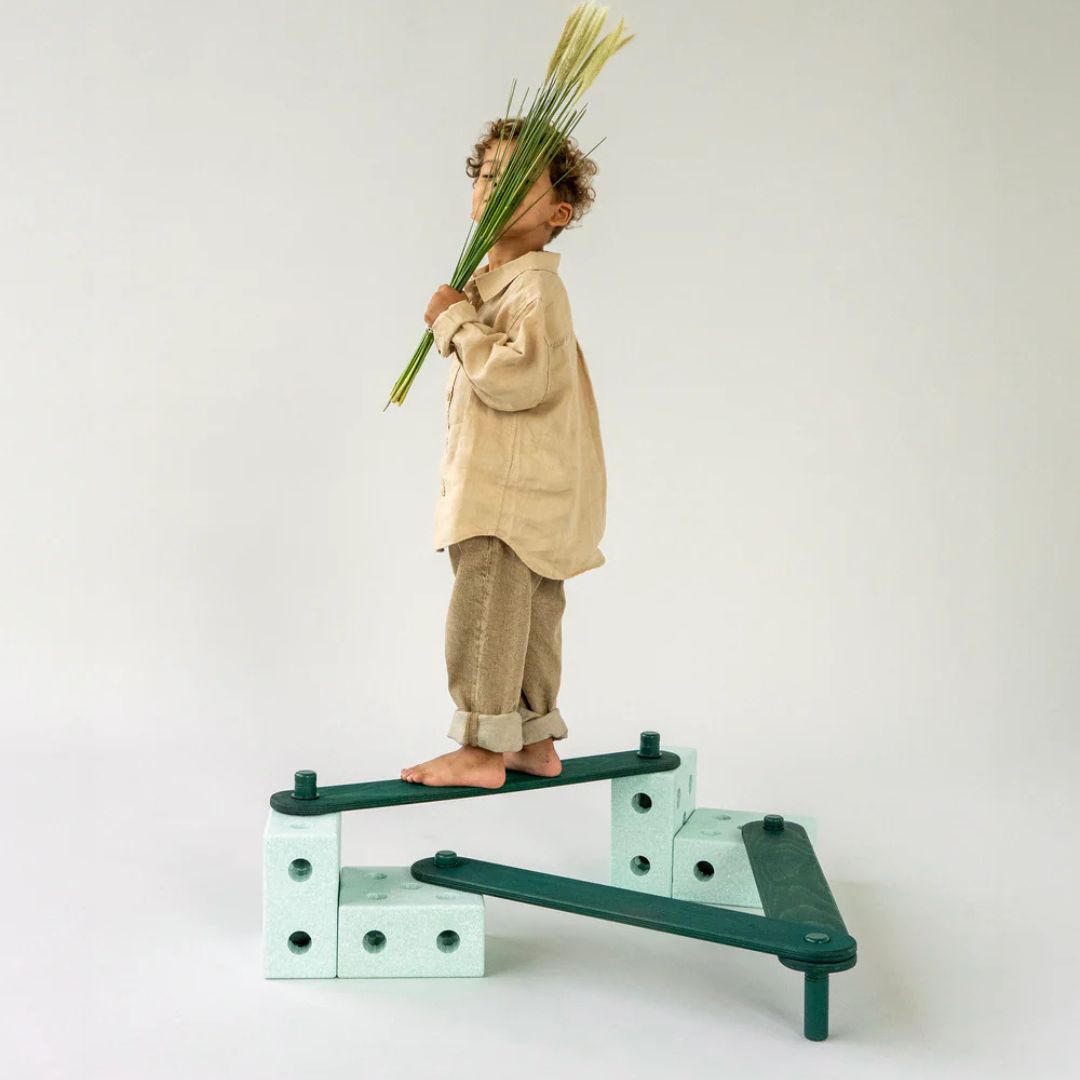 Modu balancebane - ocean mint/forest green - balance track