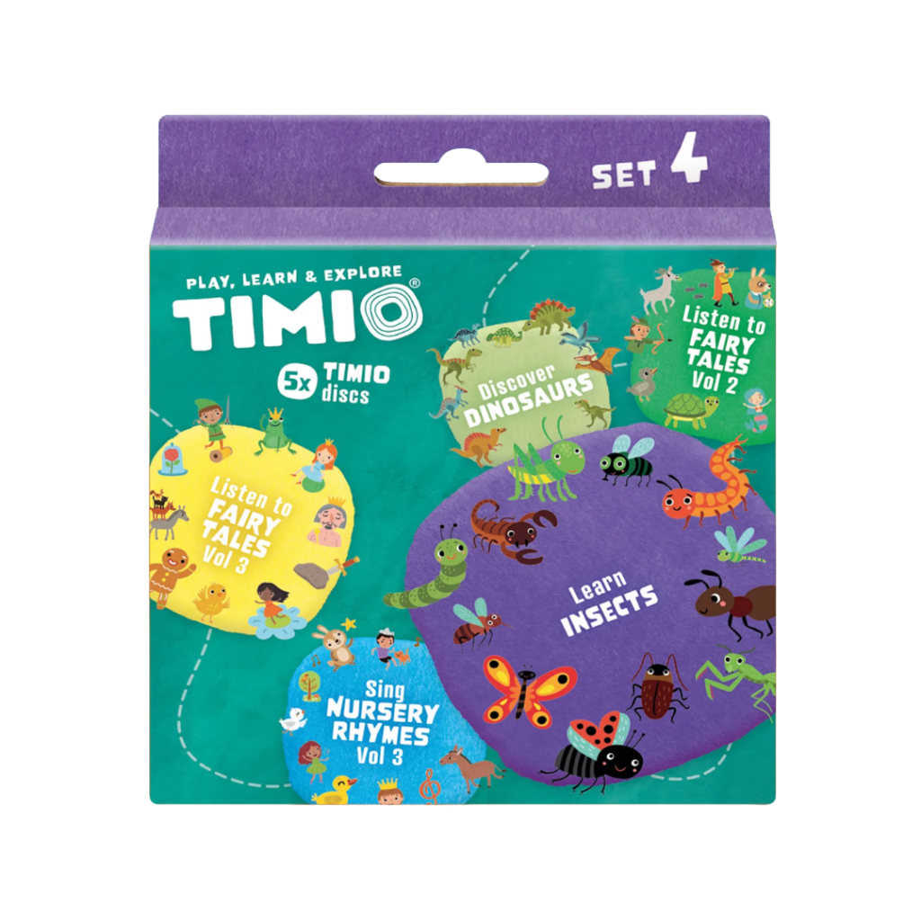 Timio Disc Set 4 barnsånger
