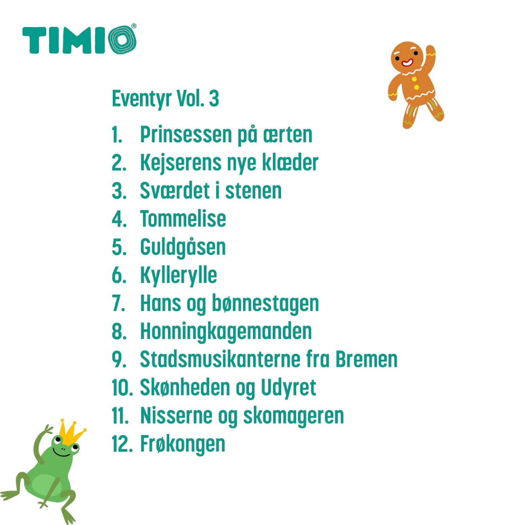 Timio Disc Set 4 barnsånger