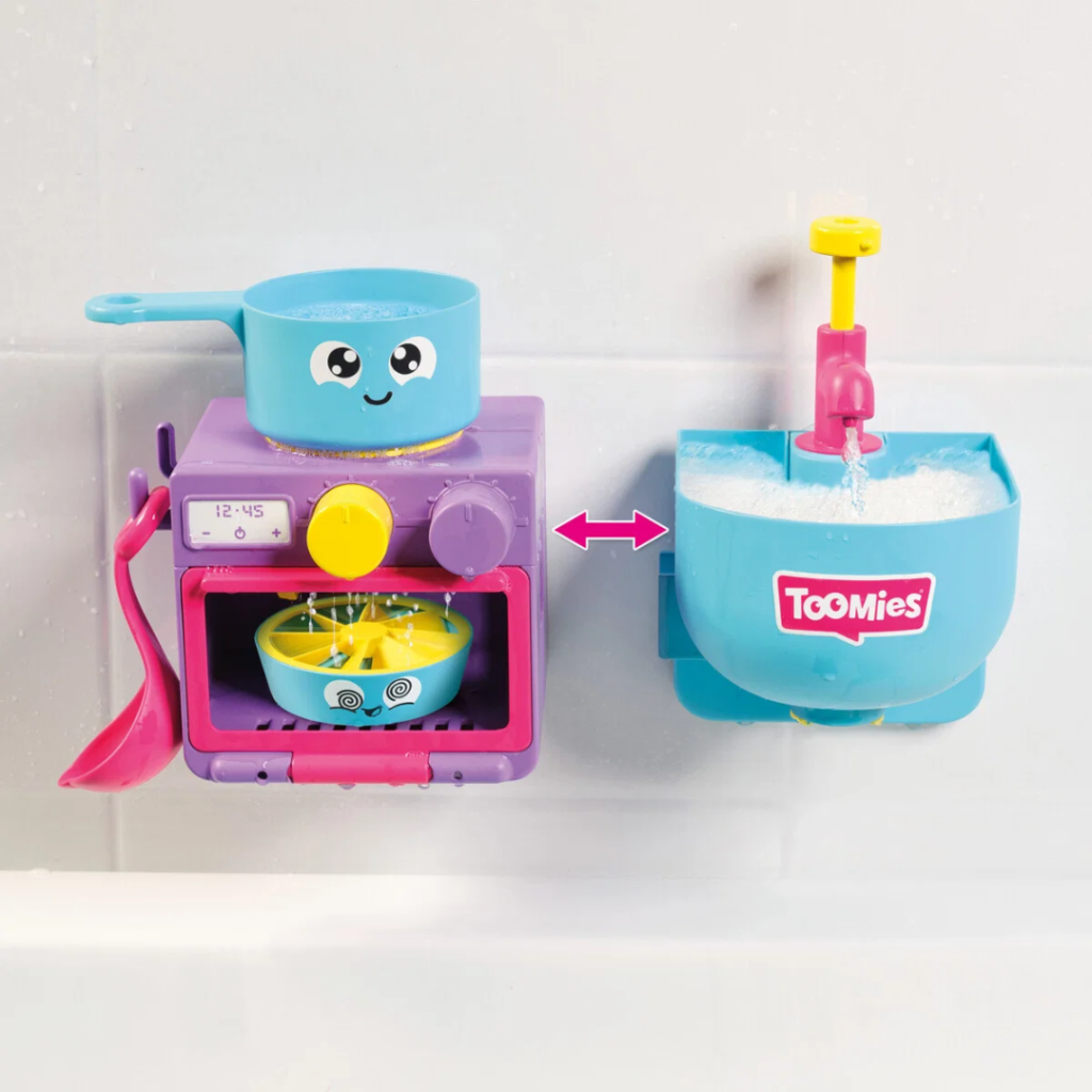 Toomies Bubble and Bake badleksaker kök