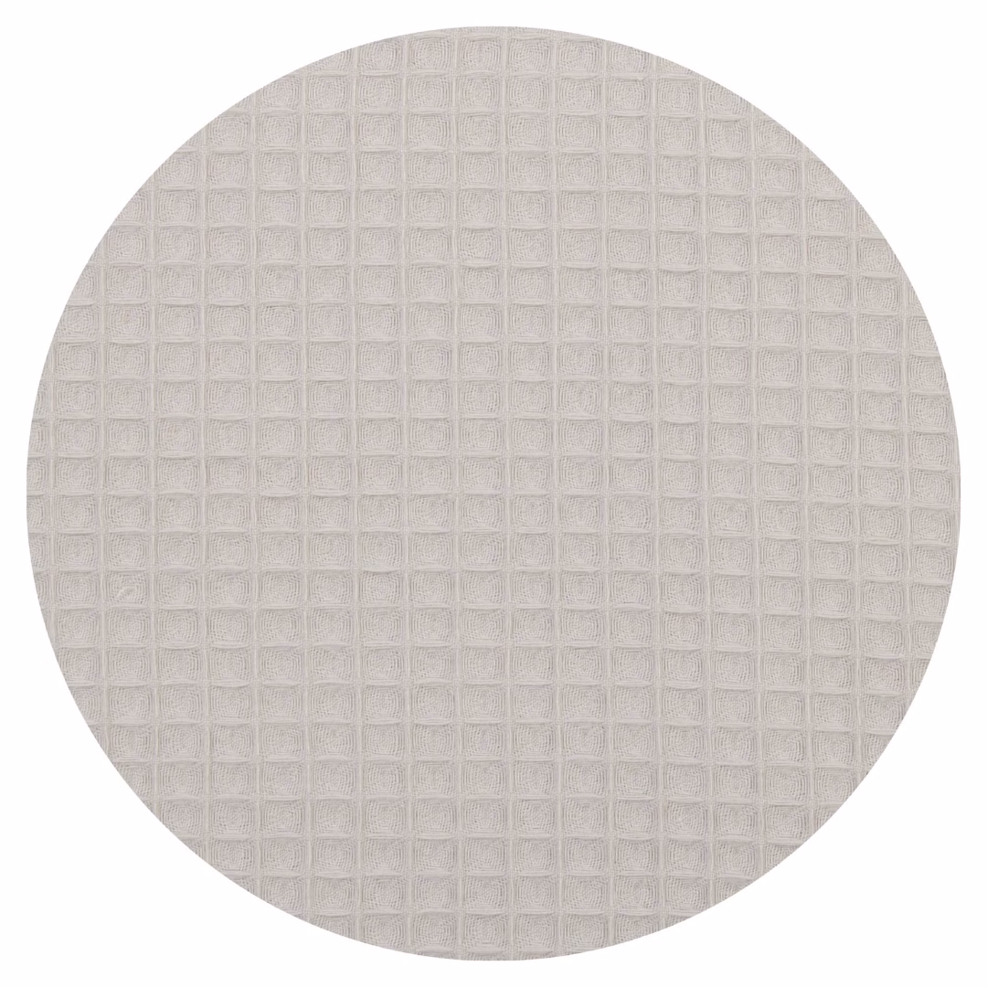 babybay flettet sengerand white grey