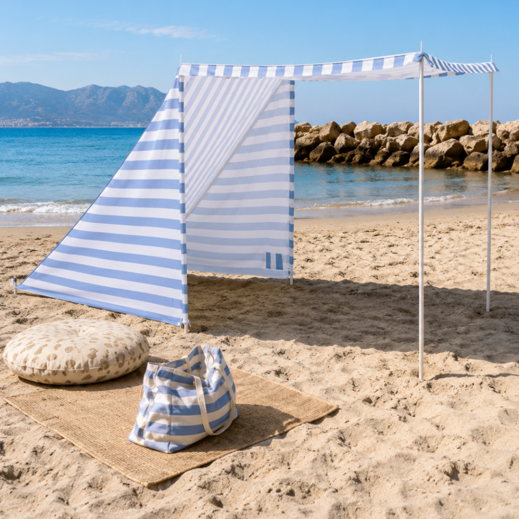 kid's concept strandtelt blå