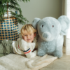 wild and soft elefant
