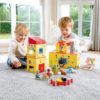 Hape Farm Set med stapelbara lådor 87-3438