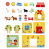 Hape Farm Set med stapelbara lådor 87-3438
