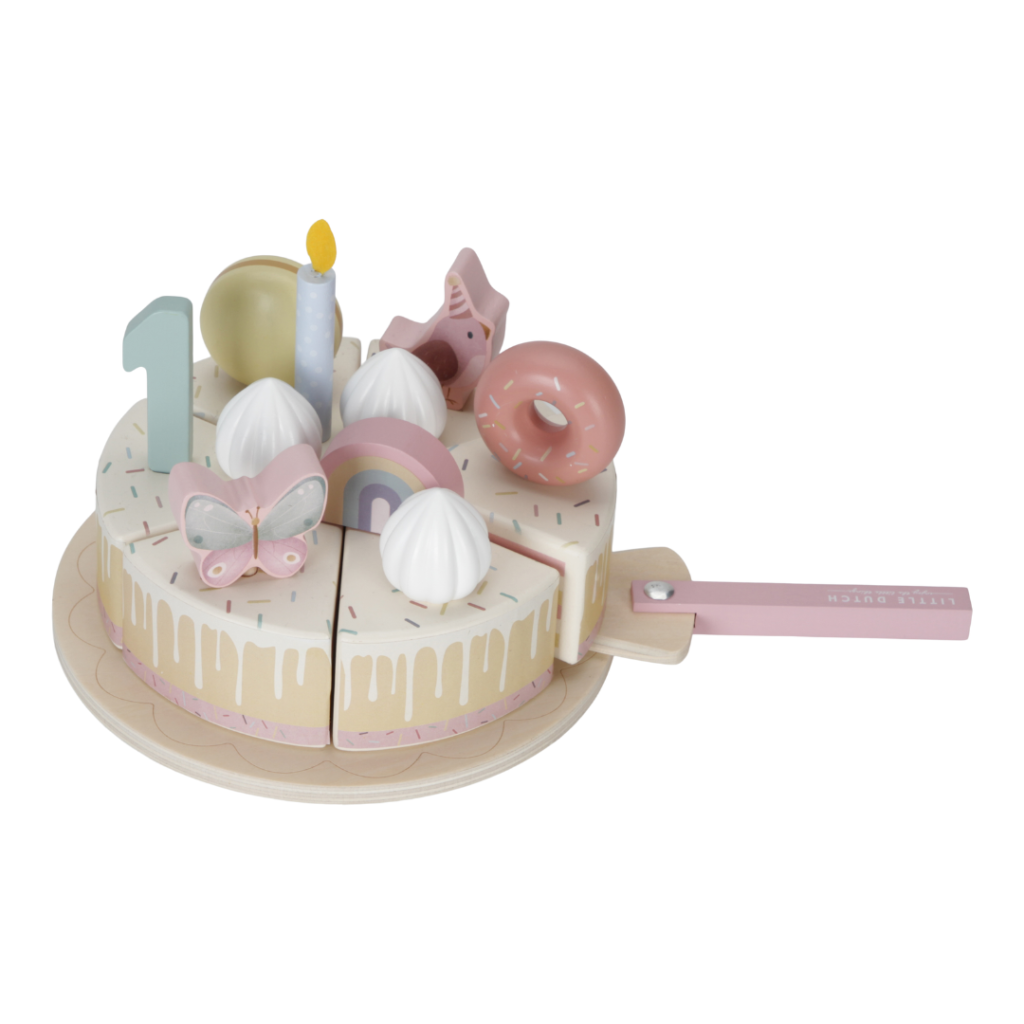 Little Dutch – Födelsedagstårta XL Rosa