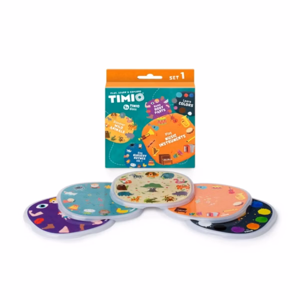 Timio - Disc set 1 - Vilda djur och kroppen